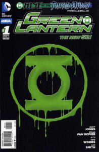 کاور شماره ۱ کمیک Green Lantern Annual (برای دیدن اندازه کامل روی تصویر تپ/کلیک کنید)