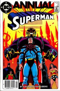 کاور شماره ۱۱ کمیک Superman Annual (برای دیدن اندازه کامل روی تصویر تپ/کلیک کنید)