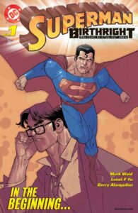 کاور شماره ۱ کمیک Superman: Birthright (برای دیدن اندازه کامل روی تصویر تپ/کلیک کنید)