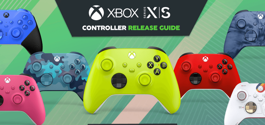 فهرست تمام کنترلرهای رسمی Xbox Series X|S از زمان عرضه تاکنون