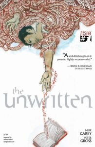 کاور شماره ۱ کمیک Unwritten (برای دیدن اندازه کامل روی تصویر تپ/کلیک کنید)