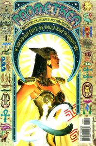 کاور شماره ۱ کمیک Promethea (برای دیدن اندازه کامل روی تصویر تپ/کلیک کنید)