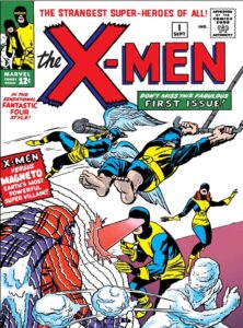 کاور شماره ۱ کمیک The X-Men (برای دیدن اندازه کامل روی تصویر تپ/کلیک کنید)