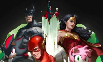 کمیک DC x Sonic the Hedgehog - Banner