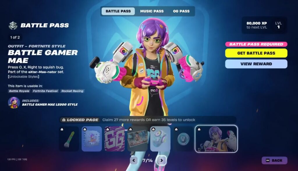 بتل پس فورتنایت