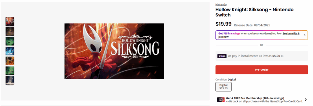 Hollow Knight: Silksong