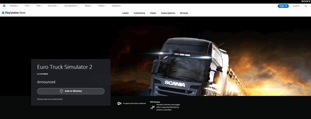 Euro Truck Simulator