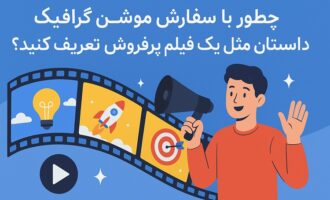 چطور با سفارش موشن گرافیک، داستان برندتان را مثل یک فیلم پرفروش تعریف کنید؟