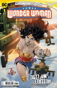 کاور کمیک Wonder Woman: Outlaw Edition (برای دیدن اندازه کامل روی تصویر تپ/کلیک کنید)