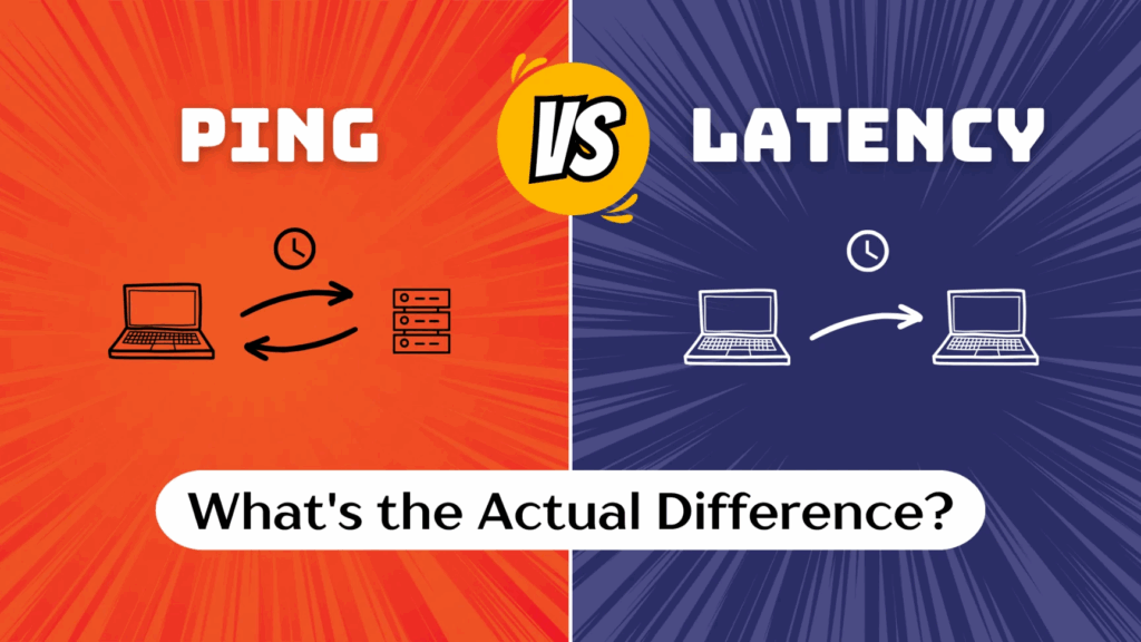 تفاوت Latency و Ping چیست؟