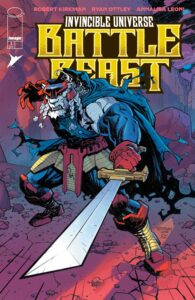 کاور شماره ۱ کمیک Invincible Universe: Battle Beast (برای دیدن اندازه کامل روی تصویر تپ/کلیک کنید)