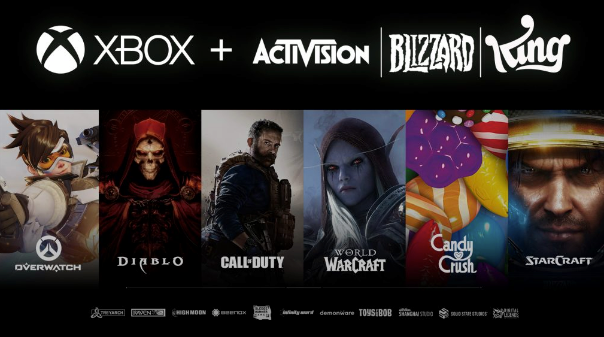 خرید Activision Blizzard توسط Microsoft
