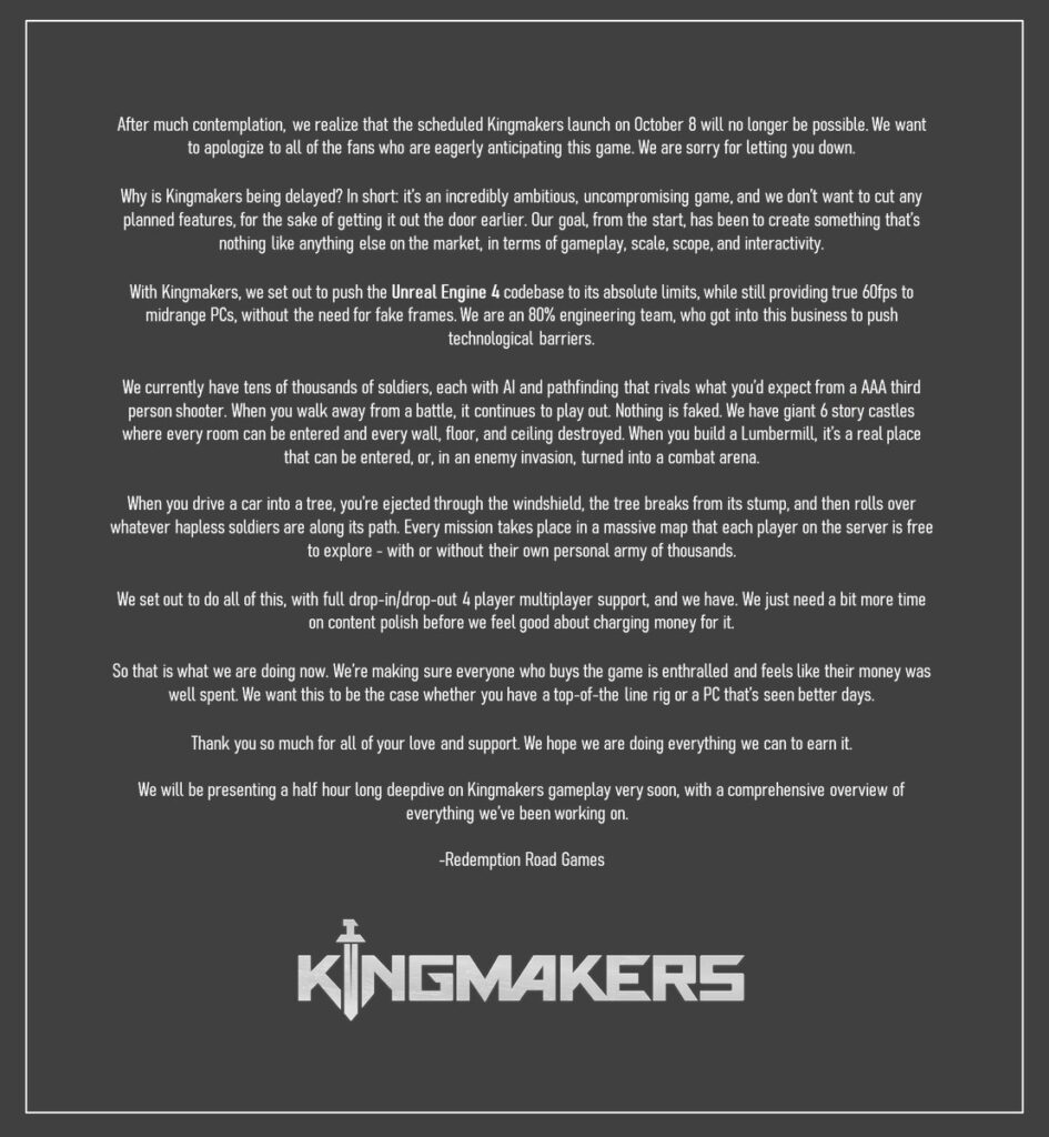 Kingmakers