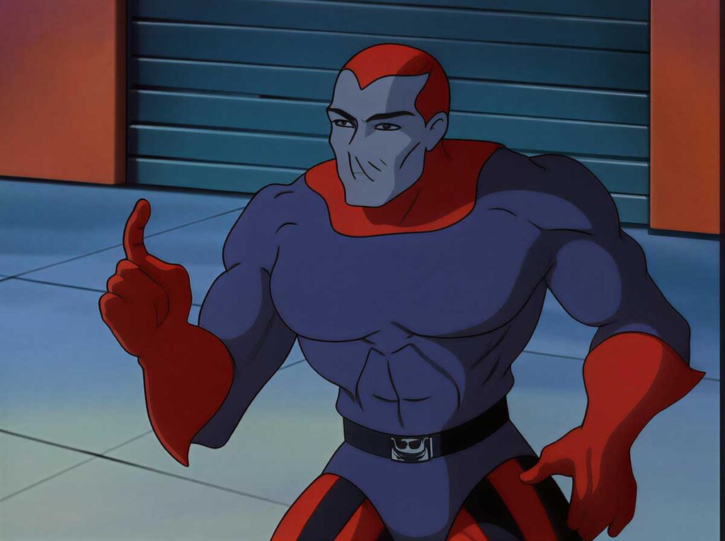 دیسترویر (با صداپیشگی روی دوتریس) در سریال Spider-Man: The Animated Series (از کانال فاکس کیدز نتورک)