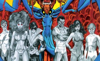 جنگ قهرمانان دی‌سی با خودشان - Banner