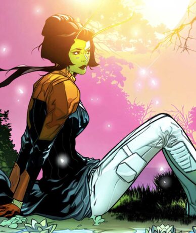 مانتیس + کمیک‌های دی‌سی - Banner