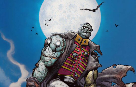 دی‌سی + هیولای فرانکنشتاین - Banner