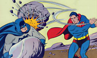 دلیل مضحک + قهرمانان دی‌سی - Banner