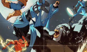کمیک DC/Marvel: The Flash/Fantastic Four - Banner