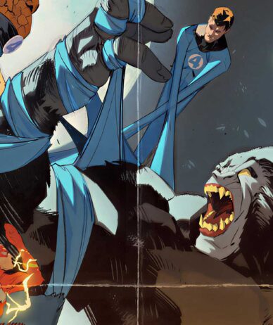 کمیک DC/Marvel: The Flash/Fantastic Four - Banner