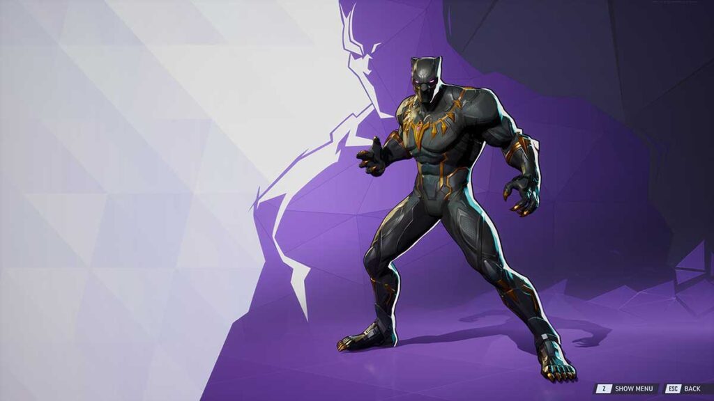 بلک پنتر در بازی Marvel Rivals