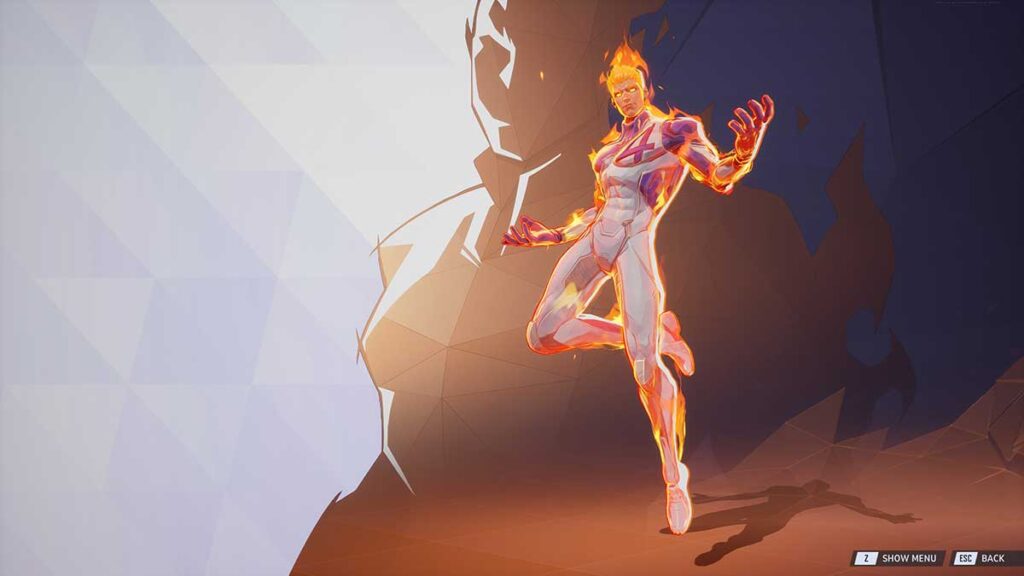 هیومن تورچ در بازی Marvel Rivals