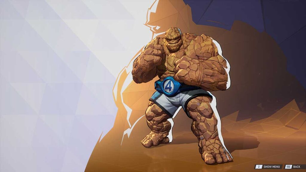 ثینگ در بازی Marvel Rivals