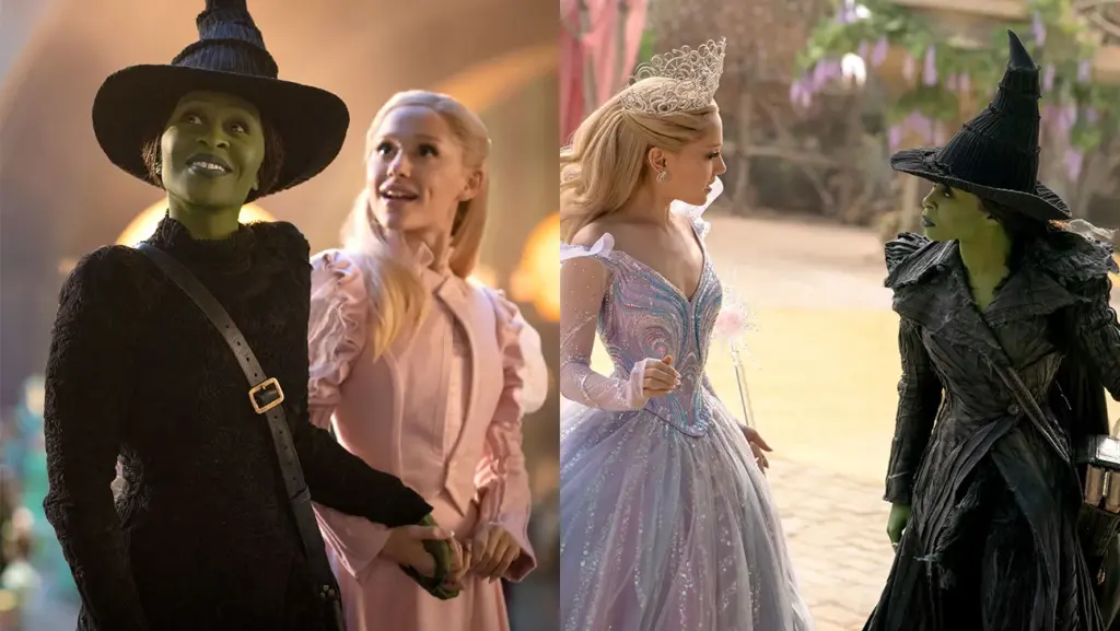 سینتیا اریوو و آریانا گرانده در نسخه&zwnj;های 2024 و 2025 فیلم Wicked
