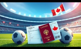 چطور بدون مشکل ویزای توریستی کانادا برای جام جهانی  ۲۰۲۶ را بگیریم؟