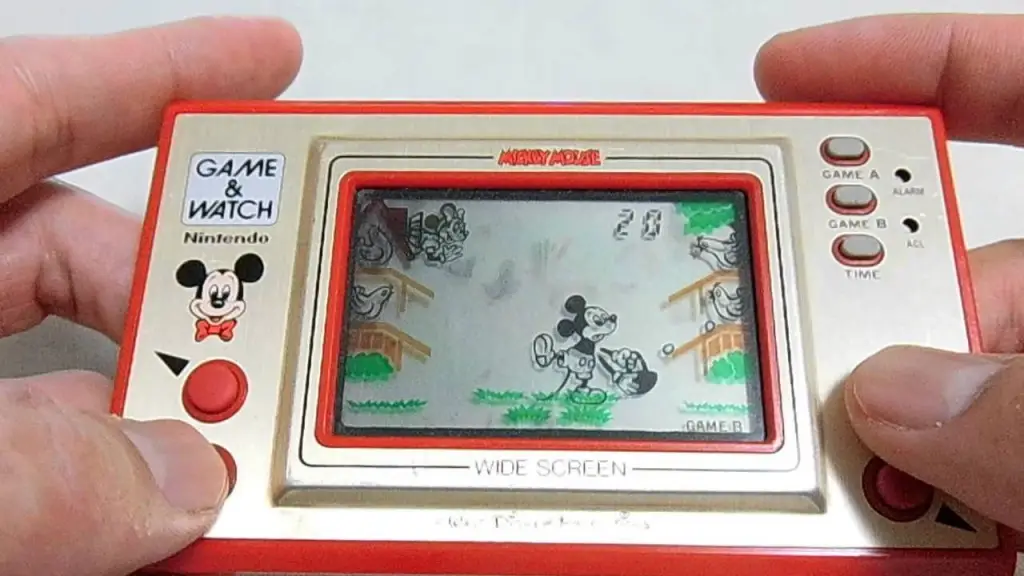 نسخهی Game & Watch Mickey Mouse