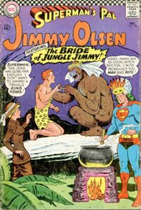 کاور شماره ۹۸ کمیک Superman's Pal Jimmy Olsen (برای دیدن اندازه کامل روی تصویر تپ/کلیک کنید)