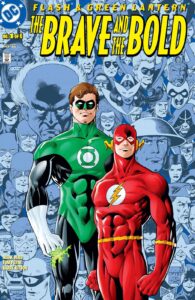 کاور شماره ۱ کمیک Flash & Green Lantern: The Brave and the Bold (برای دیدن اندازه کامل روی تصویر تپ/کلیک کنید)