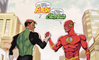 همکاری فلش و گرین لنترن - Banner