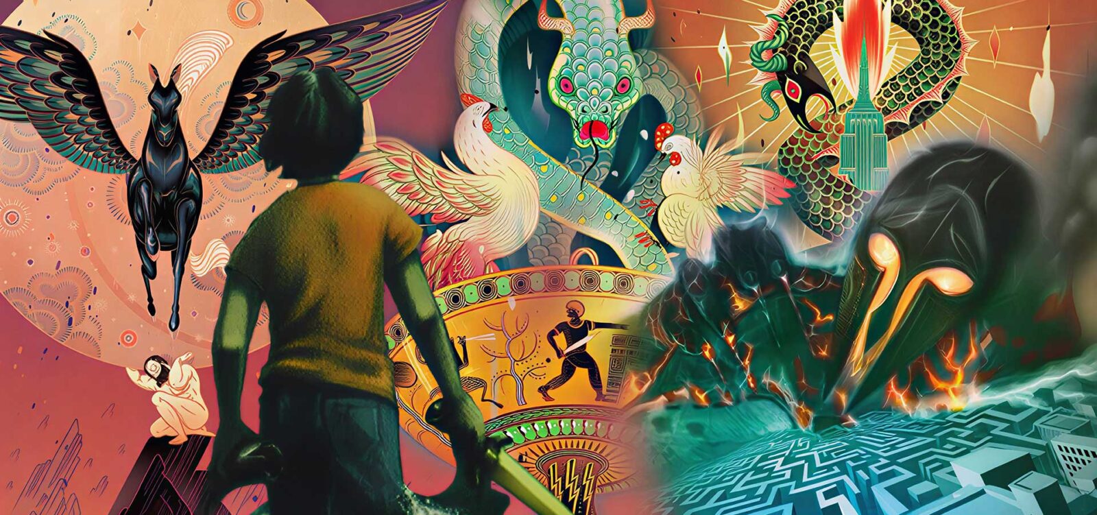 کتاب‌های پرسی جکسون - Banner