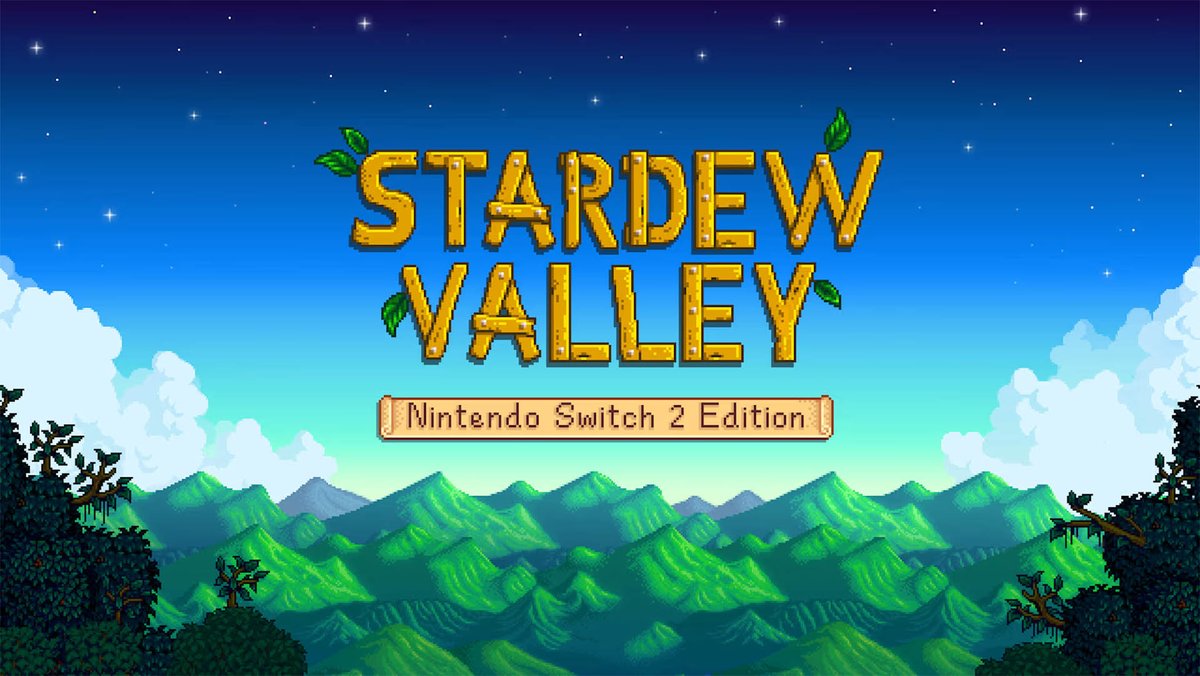 نسخه سوییچ ۲ بازی Stardew Valley همراه با آپدیتی رایگان منتشر شد