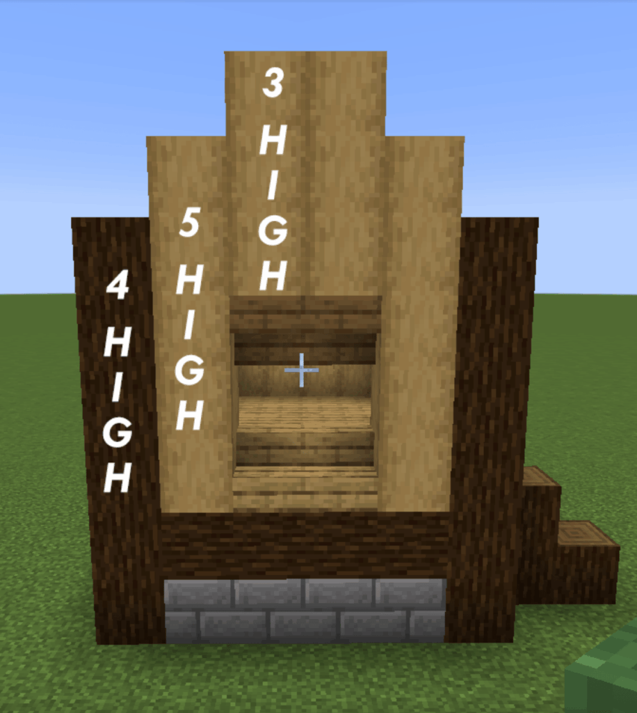 ساخت خانه در ماینکرافت