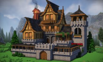 ساخت قلعه در ماینکرافت