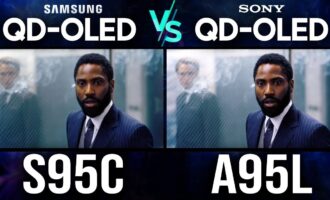 تلویزیون سونی A95L در برابر سامسونگ S95C؛ نبرد OLEDهای 2025