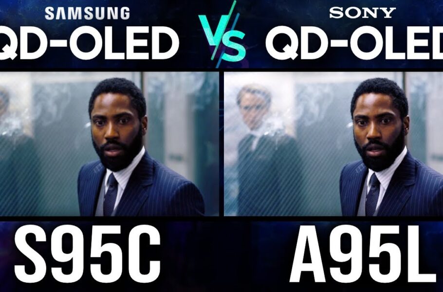 تلویزیون سونی A95L در برابر سامسونگ S95C؛ نبرد OLEDهای 2025