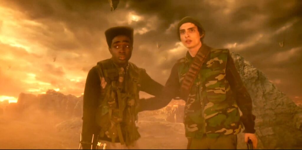 شباهت محیط سریال Stranger Things با موزیک ویدیوی لینکین پارک