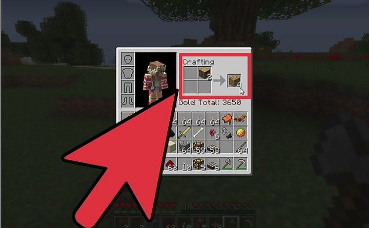 ساخت شمشیر در ماینکرفت