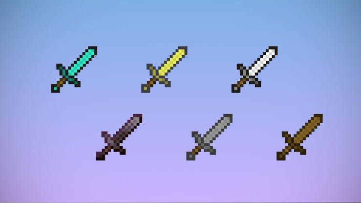 ساخت شمشیر در ماینکرافت