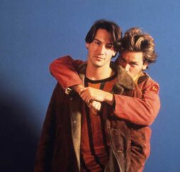 ریور فینیکس و کیانو ریوز در تصاویر تبلیغاتی My Own Private Idaho