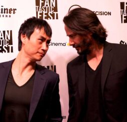 کیانو ریوز و تیگر چن در فرش قرمز Man of Tai Chi