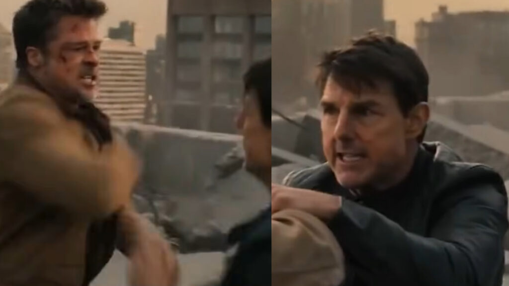 ویدیو هوش مصنوعی از برد پیت و تام کروز 