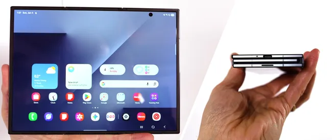 گوشی سامسونگ گلکسی زد تری&zwnj;فولد (Samsung Galaxy Z TriFold) در CES 2026