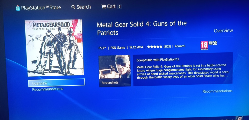 حذف دو بازی از سری متال گیر از فروشگاههای پلیاستیشن