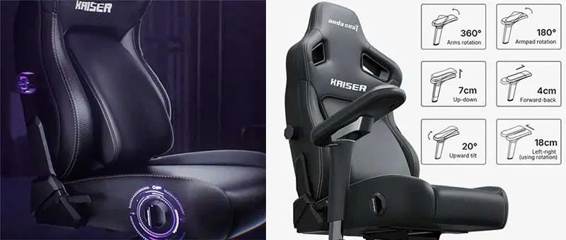 صندلی گیمینگ Anda Seat Kaiser 4