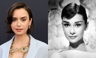 بازیگر سریال امیلی در پاریس در فیلم جدید خود نقش آدری هپبورن را بازی خواهد کرد