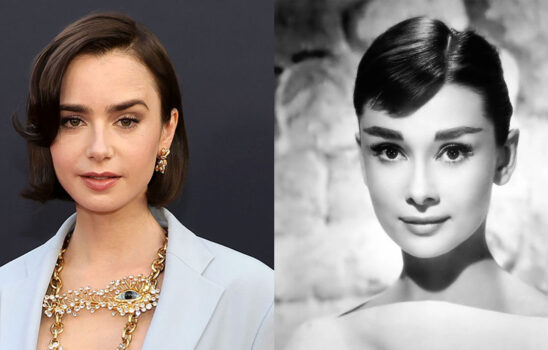 بازیگر سریال امیلی در پاریس در فیلم جدید خود نقش آدری هپبورن را بازی خواهد کرد